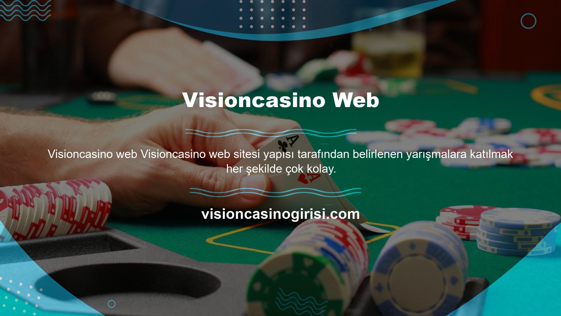Visioncasino Web