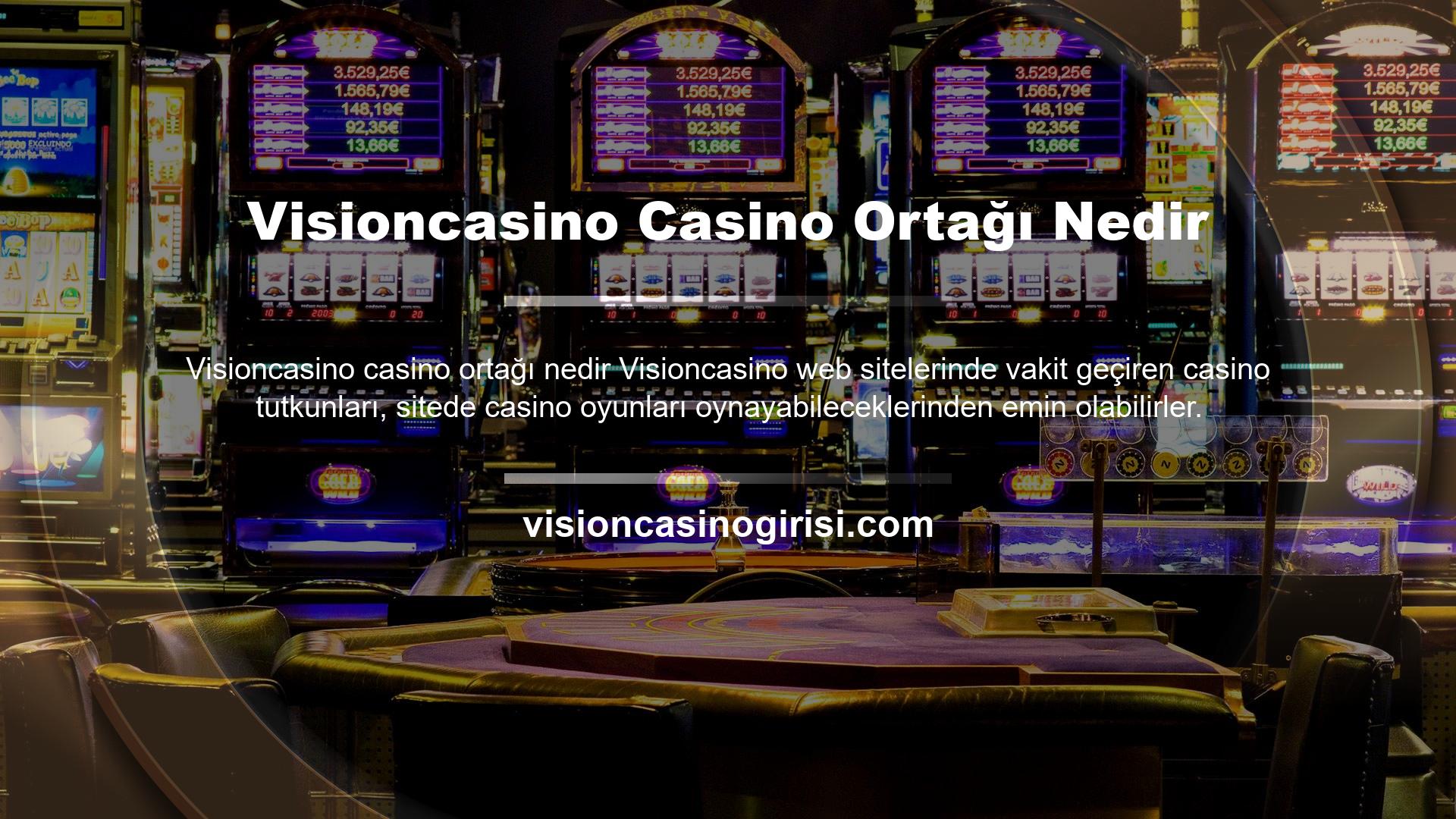Bu nedenle casino tutkunları site içerisinde site içerisinde saatlerce vakit geçirebilmektedir